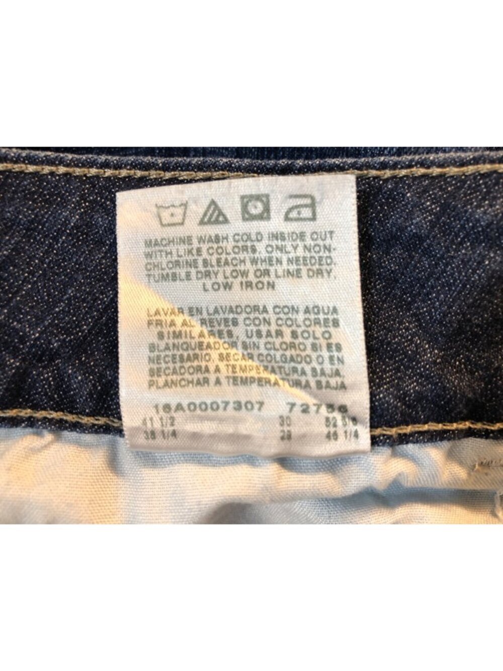 NWT Lee Riders Mid Rise Boot Cut Blue Jeans Size 18P Classic Western Inspired - Picture 11 of 11